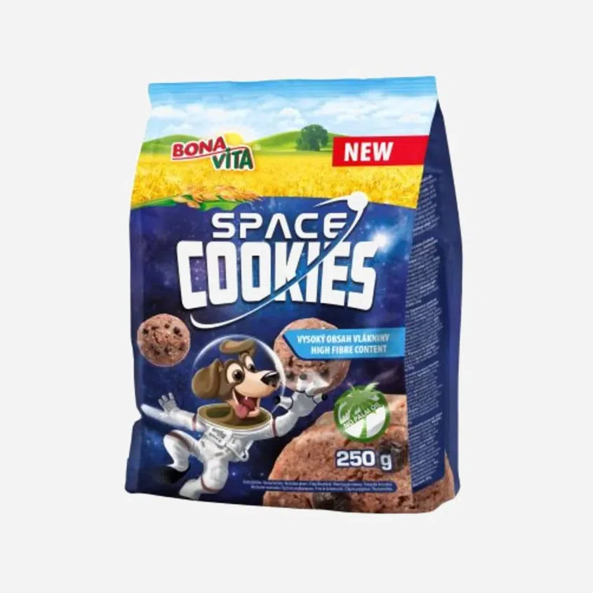 Detské cereálie Space cookies
