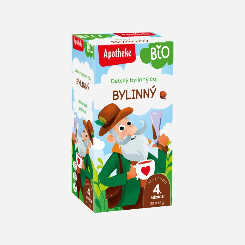 Detský čaj bylinný BIO 20 sáčkov