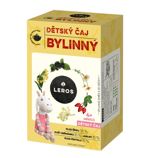 Detský čaj bylinný BIO 20 sáčkov