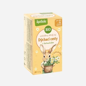 Detský čaj Dýchacie cesty s harmančekom BIO