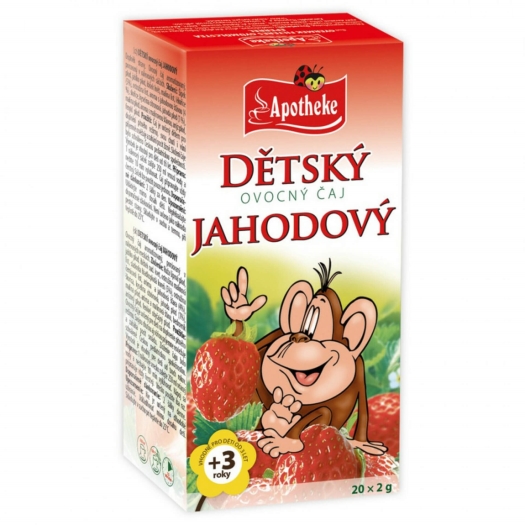 Detský čaj jahodový 20 sáčkov