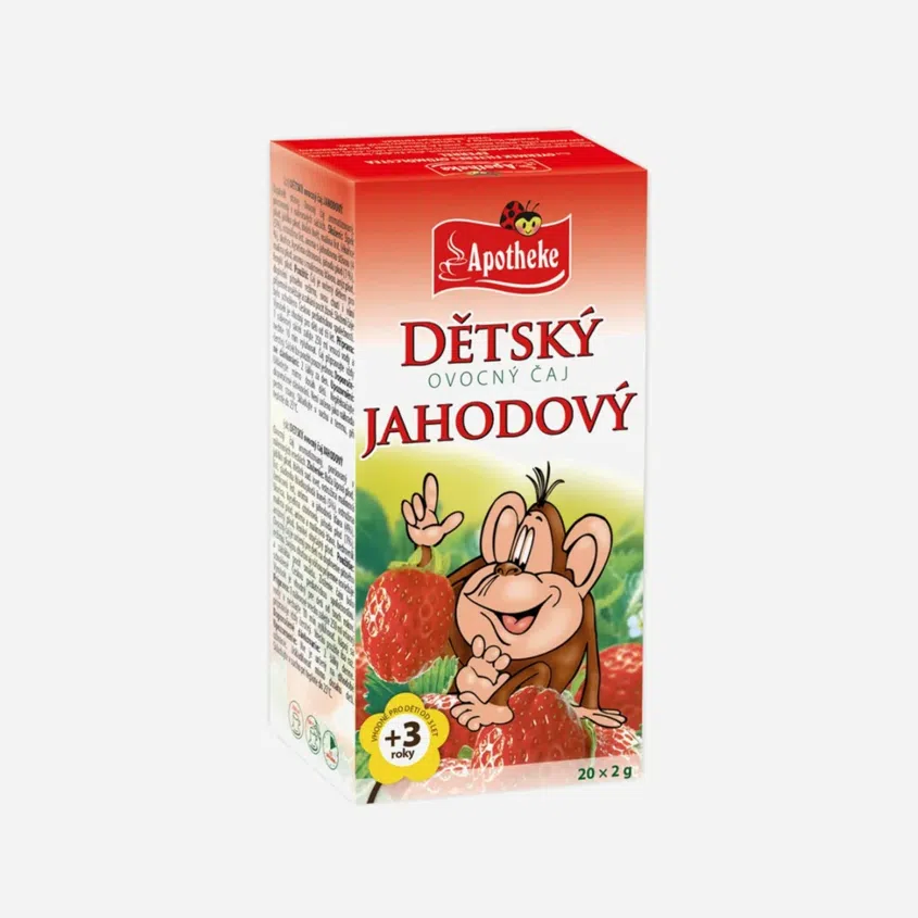 Detský čaj jahodový 20 sáčkov