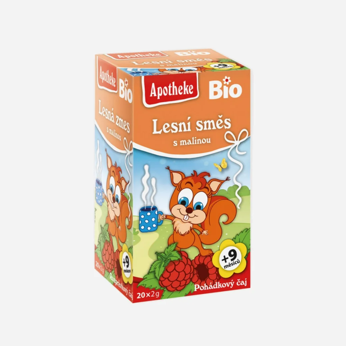 Detský čaj Lesná zmes s malinou BIO 20 sáčkov
