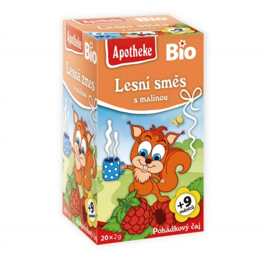 Detský čaj Lesná zmes s malinou BIO 20 sáčkov