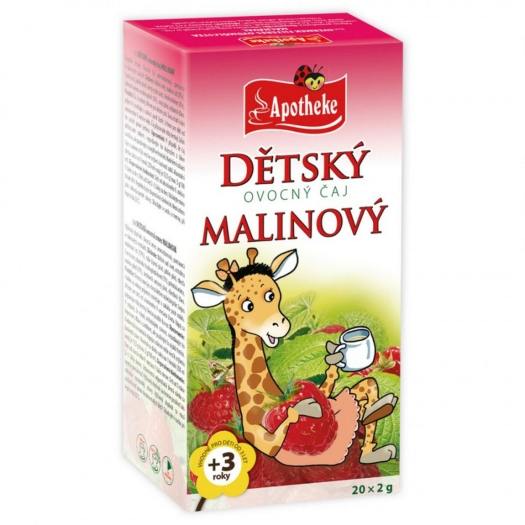 Detský čaj malinový 20 sáčkov