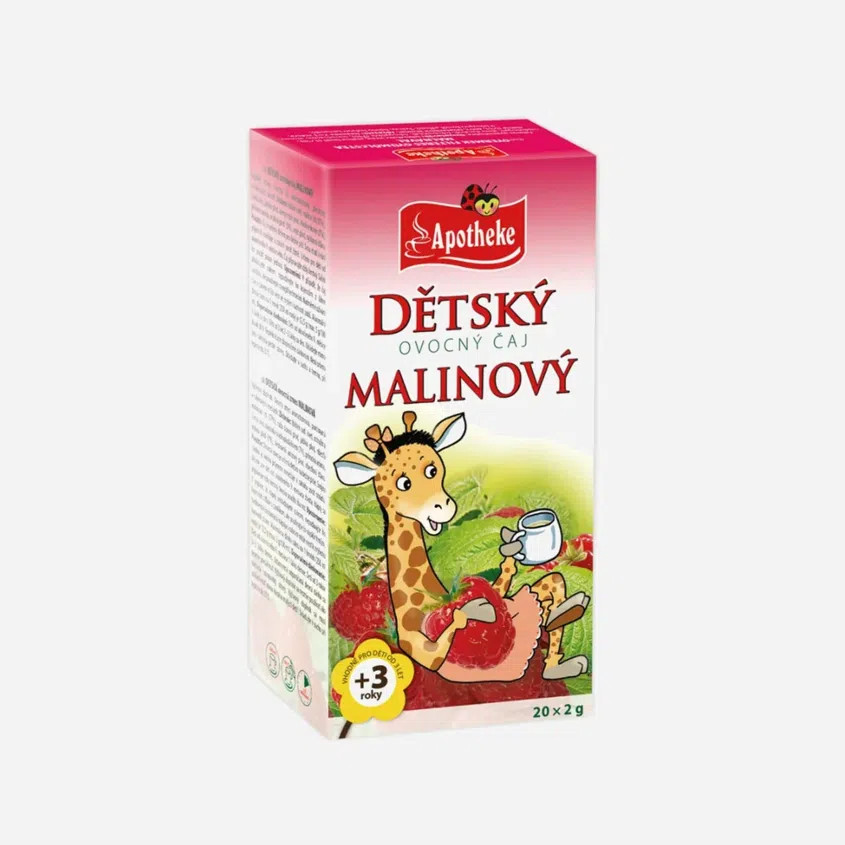 Detský čaj malinový 20 sáčkov