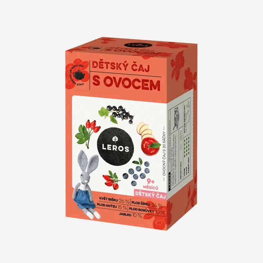 Detský čaj s ovocím 20 sáčkov