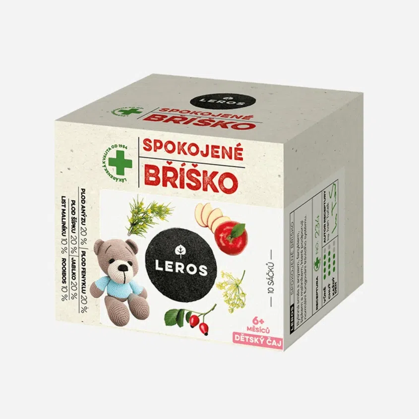 Detský čaj Spokojné bruško 10 sáčkov