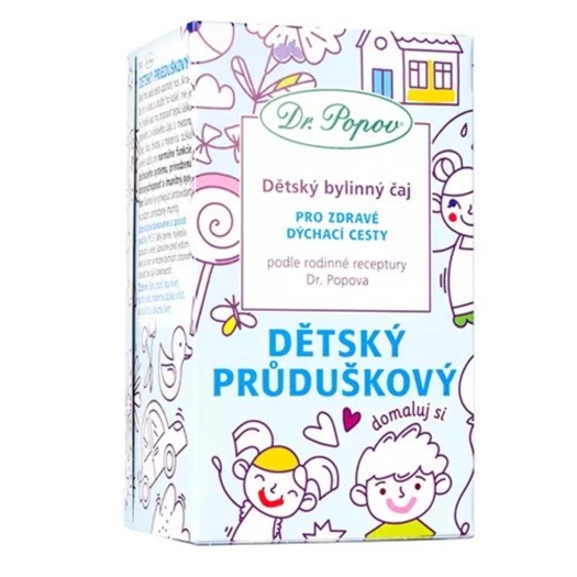 Detský prieduškový, detský bylinný čaj 20 sáčkov