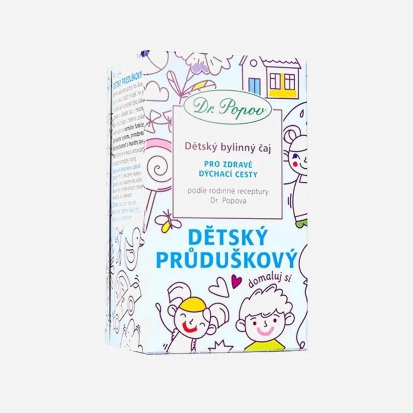 Detský prieduškový, detský bylinný čaj 20 sáčkov