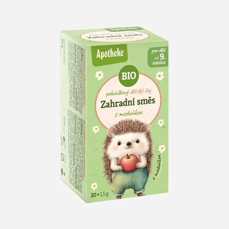 Detský rozprávkový čaj Záhradná zmes s medovkou BIO