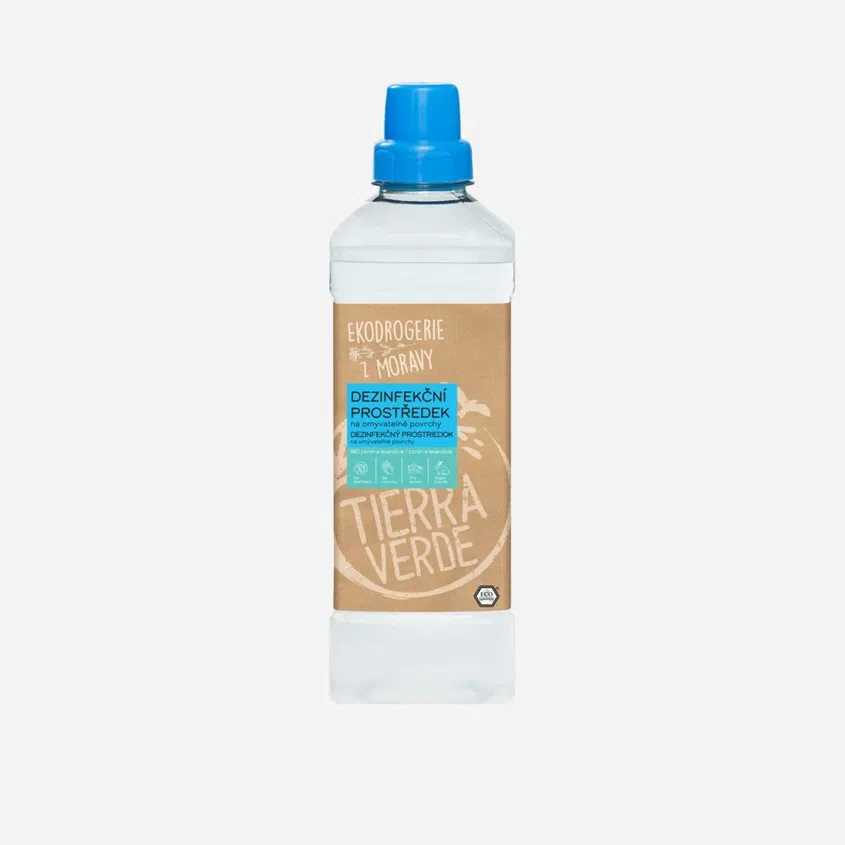 Dezinfekčný prostriedok na umývateľné povrchy citrón a levanduľa