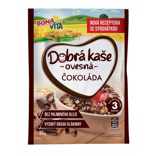 Dobrá kaša ovsená čokoláda