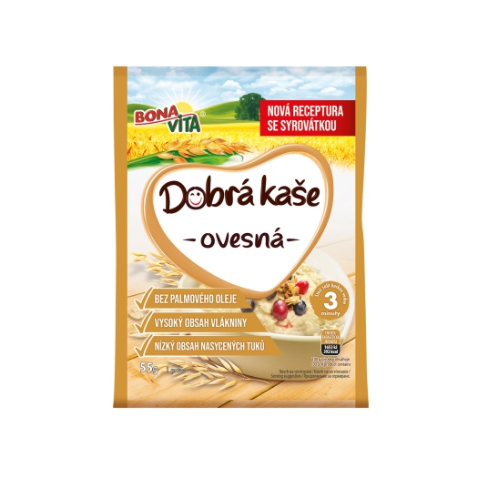 Dobrá kaša ovsená natural