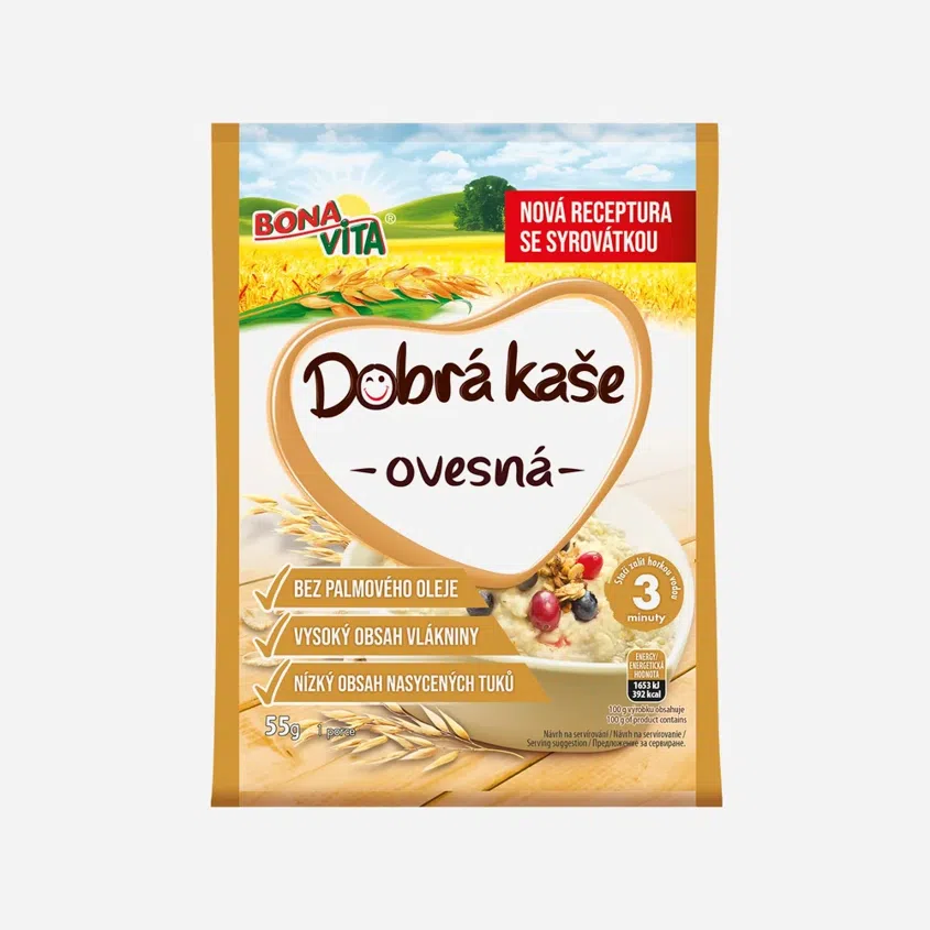 Dobrá kaša ovsená natural