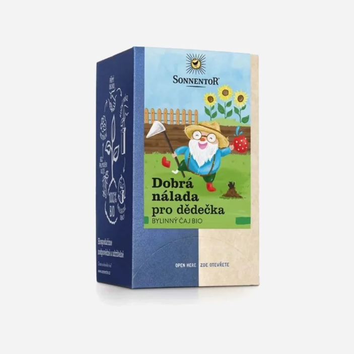 Dobrá nálada pre dedka bylinný čaj porciovaný BIO