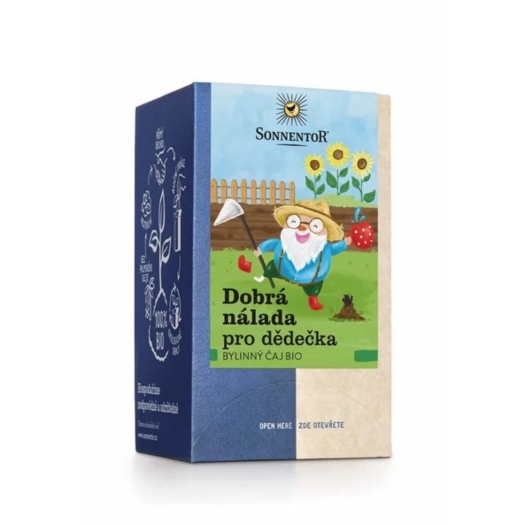 Dobrá nálada pre dedka bylinný čaj porciovaný BIO