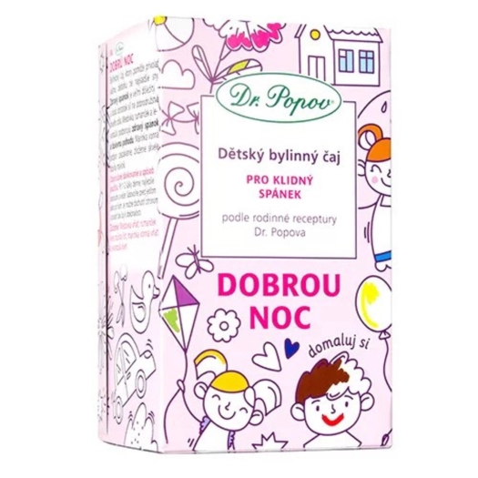Dobrú noc, detský bylinný čaj 20 sáčkov