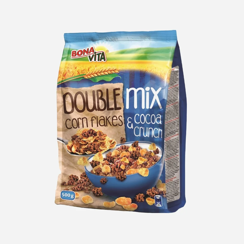 Double mix cereálne lupienky CF a Cocoa crunch