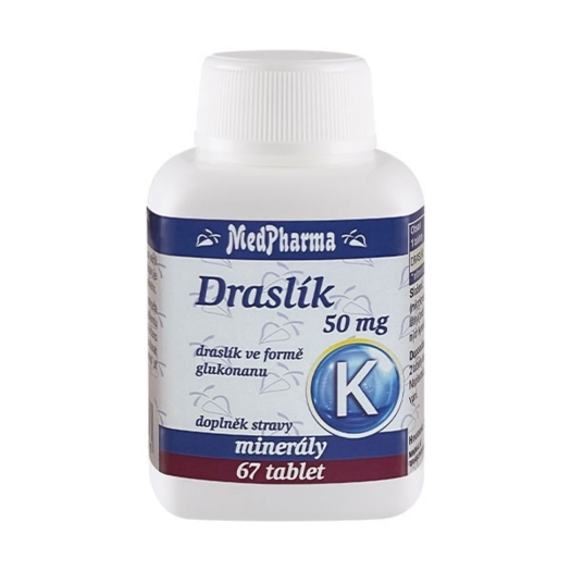 Draslík 50 mg 67 tabliet