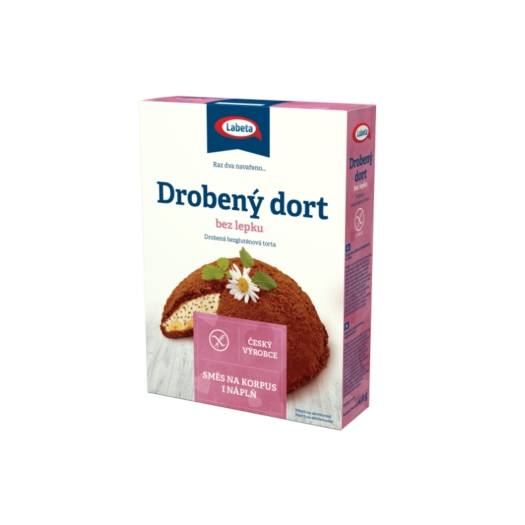 Drobená torta bez lepku
