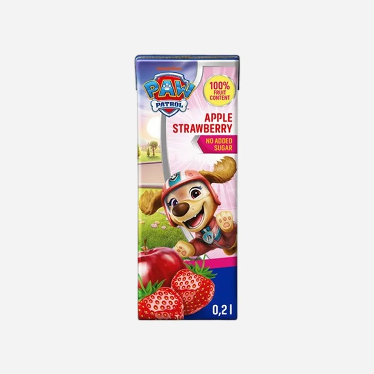 Džús Tlapková patrola jablko a jahoda