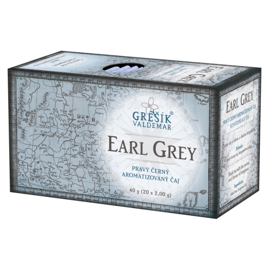 Earl Grey čierny čaj 20 sáčkov