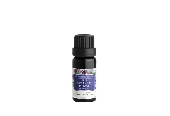 Éterický olej Geranium ružové (bourbon) BIO