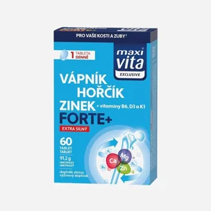 Exclusive Vápnik, horčík a zinok forte+
