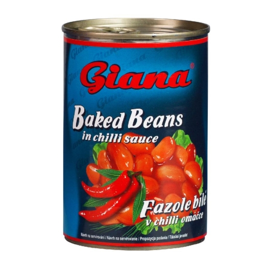 Fazuľe biele v čili omáčke