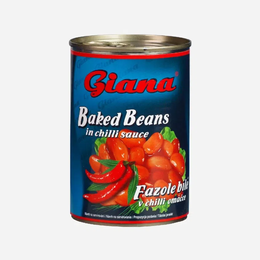 Fazuľe biele v čili omáčke