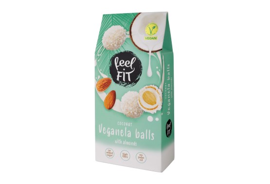 Feel FIT Kokosové guličky z mandlí, vegánské, bez pridaného cukru