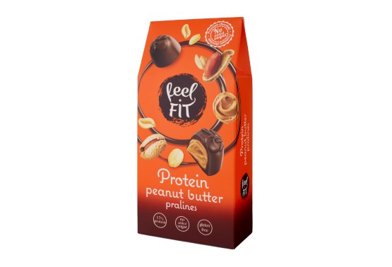 Feel FIT proteinové pralinky s arašidovým maslom, bezlepkové