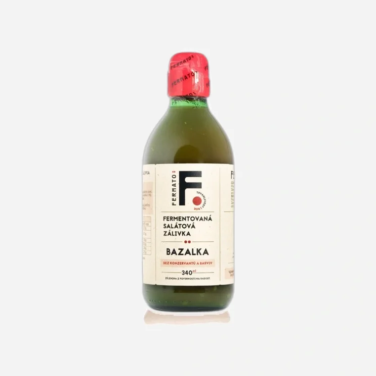 Fermentovaná paradajková zálievka Bazalka