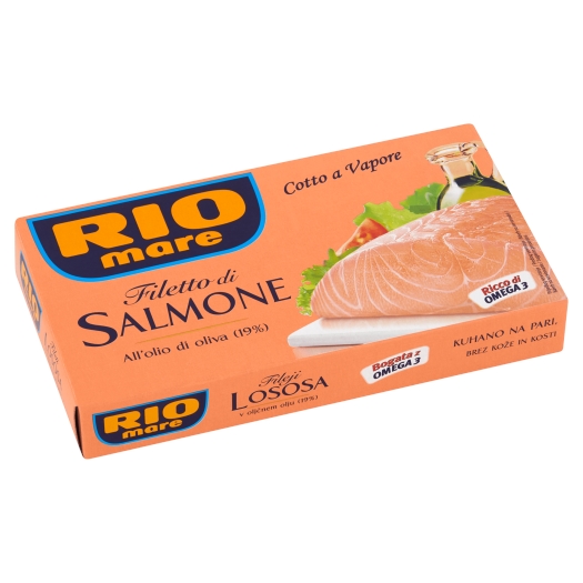 Filety z lososa v olivovom oleji (19%)