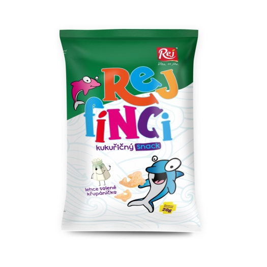 finci kukuričný snack - jemne solený