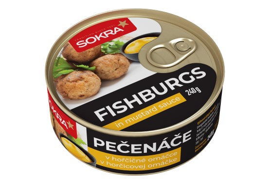 Fischburgs pečenáče v horčičnej omáčke