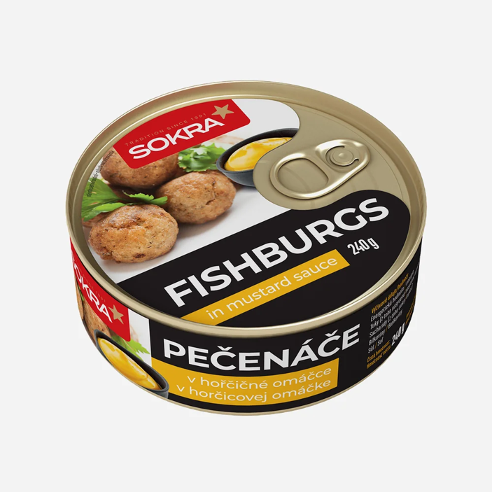 Fischburgs pečenáče v horčičnej omáčke