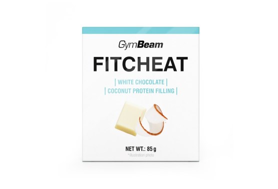 Fitcheat Proteínová čokoláda biela čokoláda a kokos