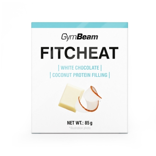 Fitcheat Proteínová čokoláda biela čokoláda a kokos