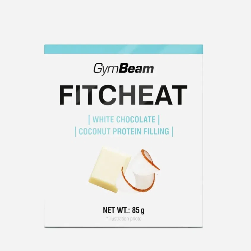 Fitcheat Proteínová čokoláda biela čokoláda a kokos