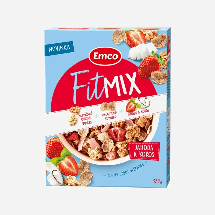 Fitmix jahoda a kokos