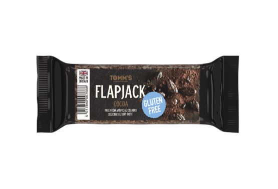 Flap Jack Tomm 's glutén free cocoa