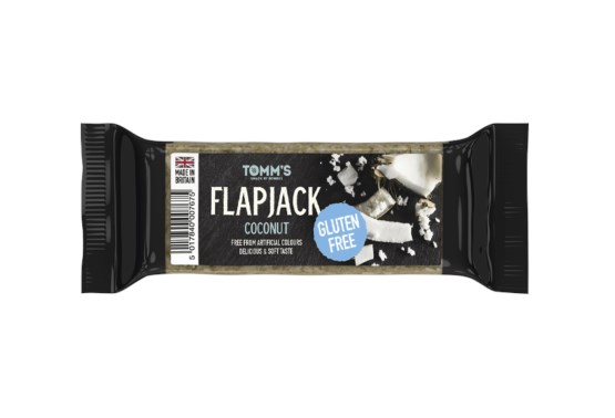 Flap Jack Tomm 's glutén free coconut