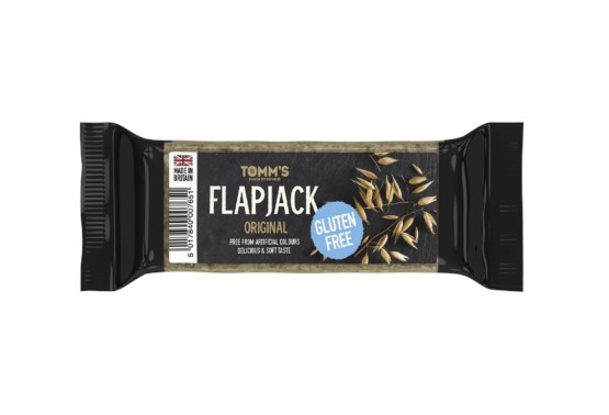 Flap Jack Tomm 's glutén free original