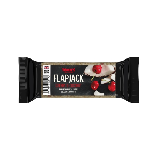 Flap Jack Tomm's Cherry and Coconut