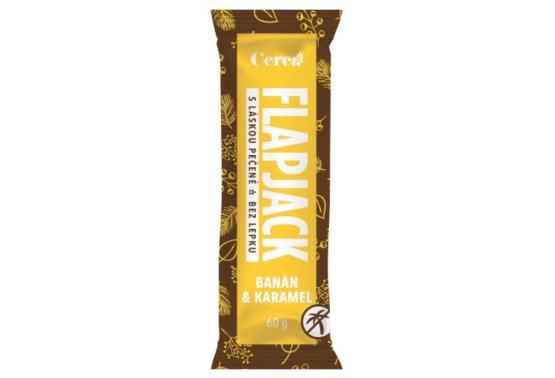 Flapjack banán a karamel
