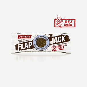 Flapjack Gluten Free  - čokoláda + kokos s horkou čokoládou