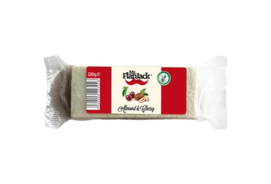 Flapjack mandle a čerešňa