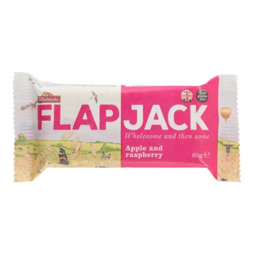 Flapjack ovsený malina / jablková šťava bezlepkový
